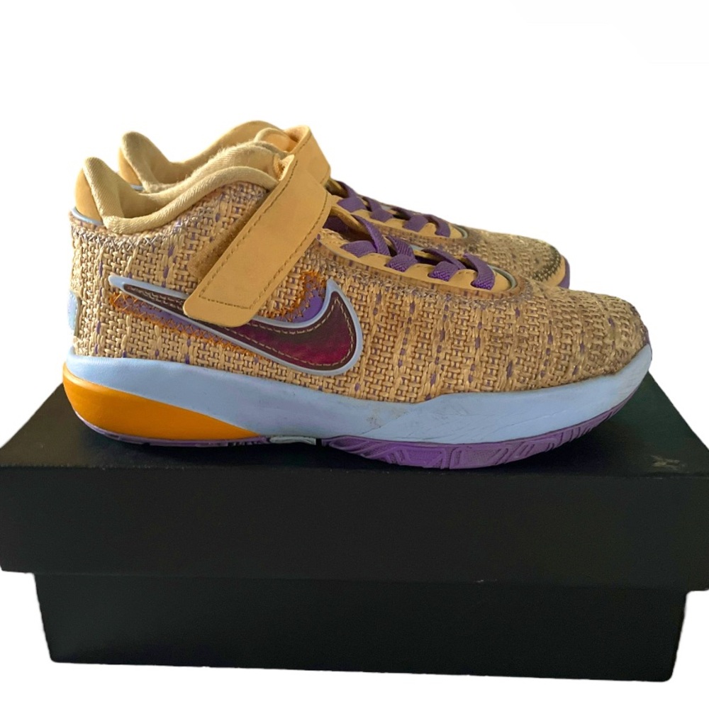 Nike LeBron 20 GS Summer Vibes Little Kids Size 12C